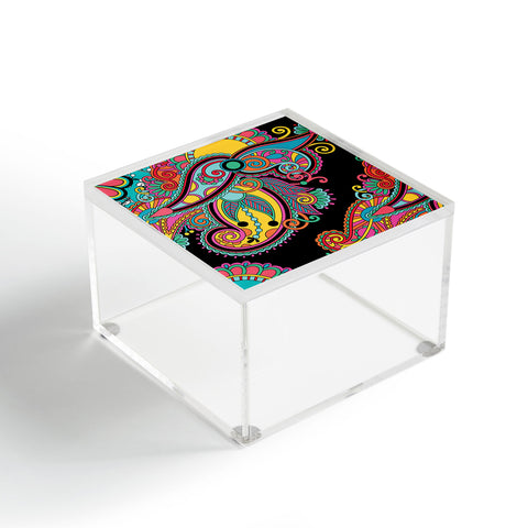 Juliana Curi Black India Acrylic Box