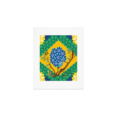 Juliana Curi Brazil Flag Art Print