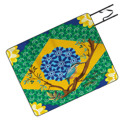 Juliana Curi Brazil Flag Picnic Blanket