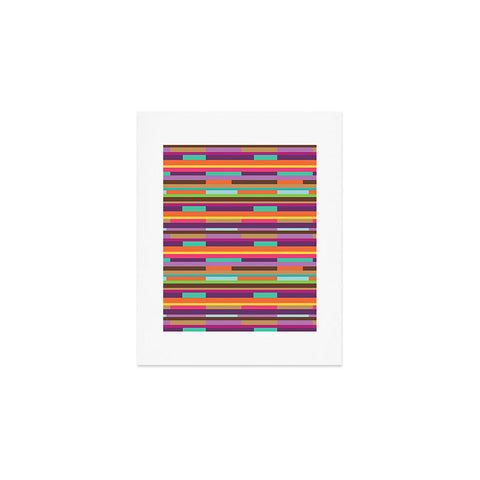 Juliana Curi Color Stripes Art Print