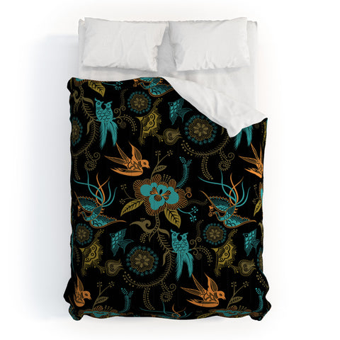 Juliana Curi Flower Japanese Comforter