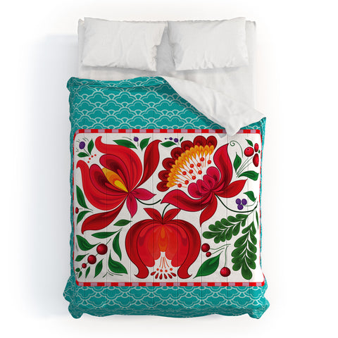 Juliana Curi Flower Soft Comforter