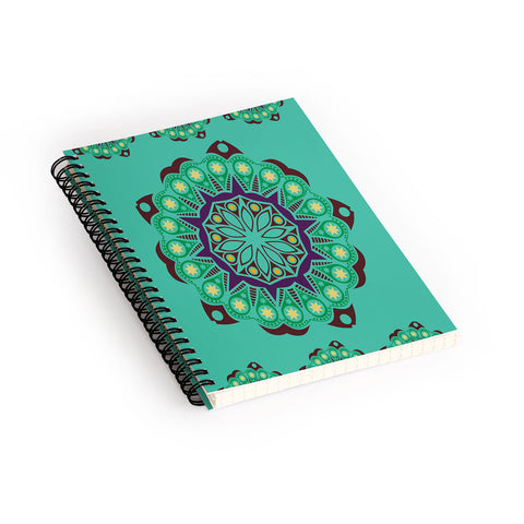 Juliana Curi India 5 Spiral Notebook