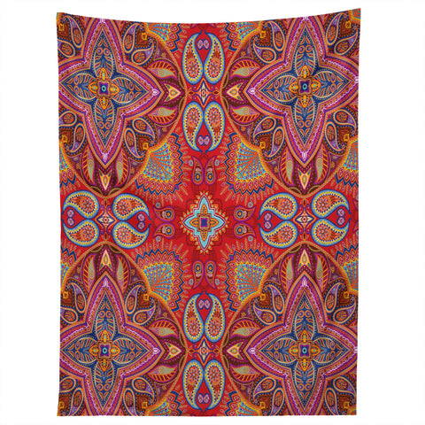 Juliana Curi Mandra Red Tapestry