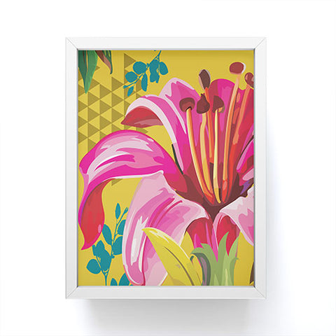Juliana Curi Mix Flower 2 Framed Mini Art Print