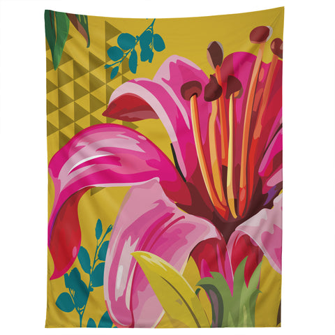 Juliana Curi Mix Flower 2 Tapestry