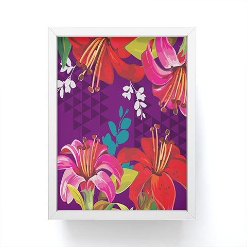 Juliana Curi Mix Flower 3 Framed Mini Art Print