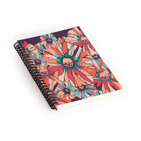 Juliana Curi Natural Flower Spiral Notebook