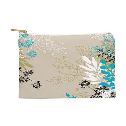 Juliana Curi Natural Leaves Pouch
