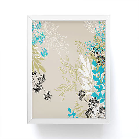 Juliana Curi Natural Leaves Framed Mini Art Print