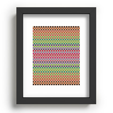 Juliana Curi Pattern Pixel 1 Recessed Framing Rectangle