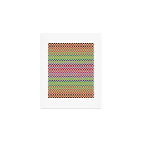 Juliana Curi Pattern Pixel 1 Art Print