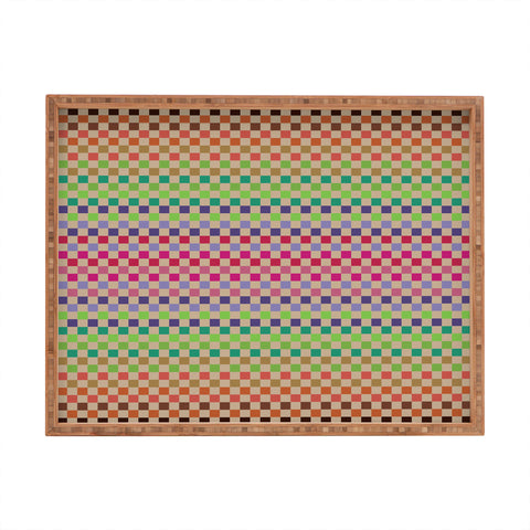 Juliana Curi Pattern Pixel 1 Rectangular Tray