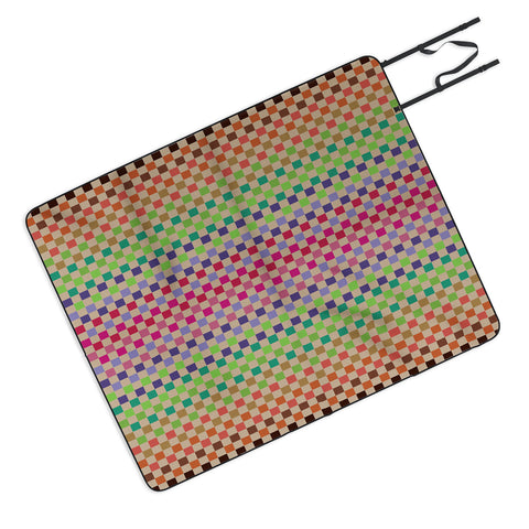 Juliana Curi Pattern Pixel 1 Picnic Blanket
