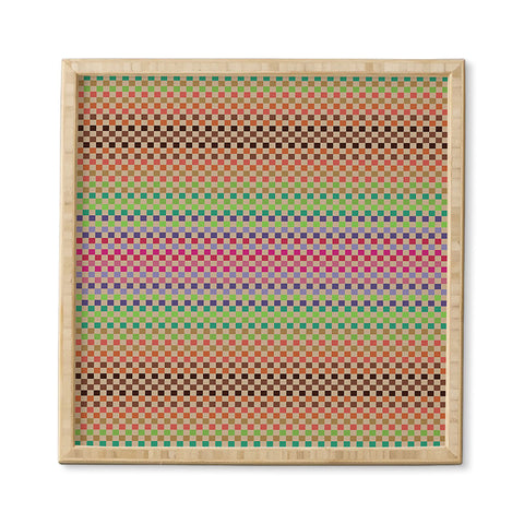 Juliana Curi Pattern Pixel 2 Framed Wall Art