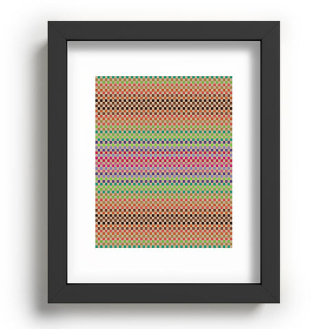 Juliana Curi Pattern Pixel 2 Recessed Framing Rectangle