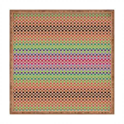 Juliana Curi Pattern Pixel 2 Square Tray