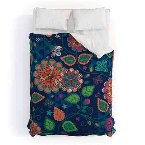 Juliana Curi Soft Flower Comforter