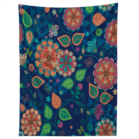 Juliana Curi Soft Flower Tapestry