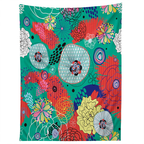 Juliana Curi Underground Flower Tapestry