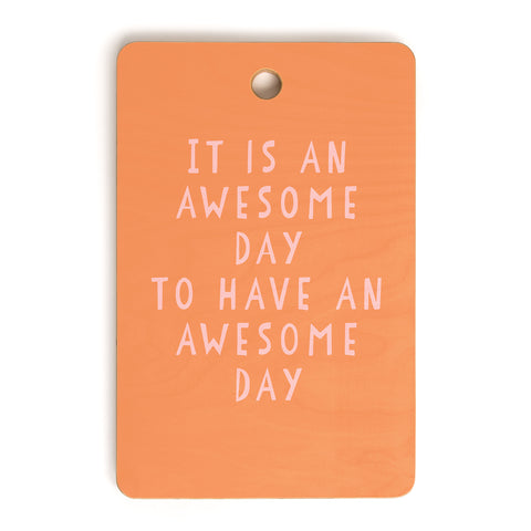 June Journal Awesome Day Cutting Board Rectangle