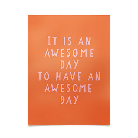 June Journal Awesome Day Poster