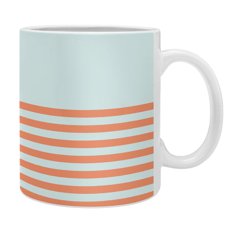 June Journal Beach Stripes 1 Coffee Mug