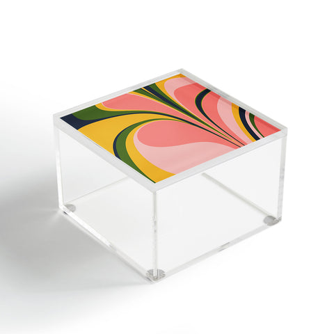 June Journal Color Swirl Acrylic Box