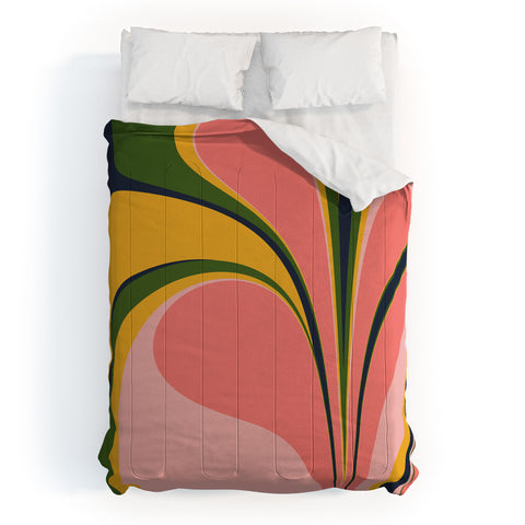 June Journal Color Swirl Comforter