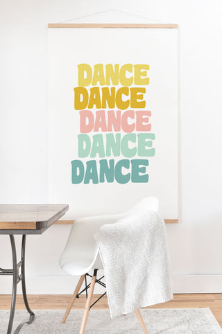 June Journal Dance in Pastel Art Print And Hanger