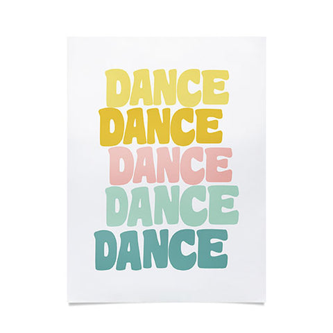June Journal Dance in Pastel Poster