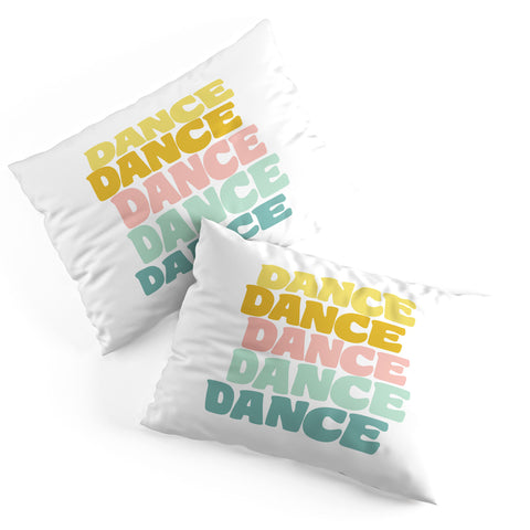 June Journal Dance in Pastel Pillow Shams