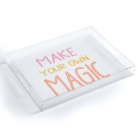 June Journal Make Your Own Magic Acrylic Tray