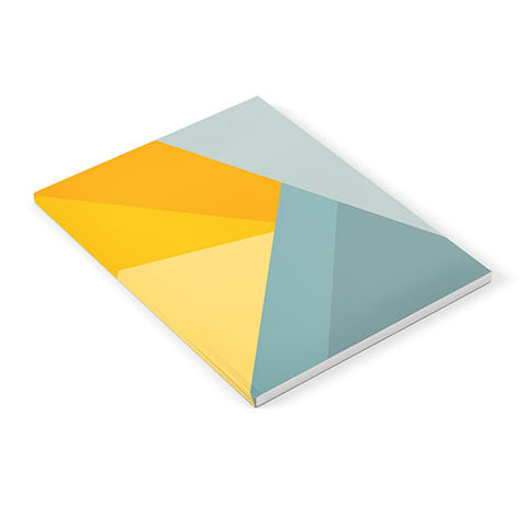 June Journal Sunset Triangle Color Block Notebook