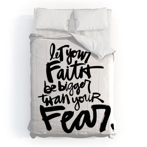 Kal Barteski LET YOUR FAITH bw Comforter
