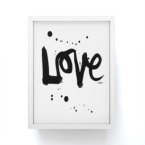 Kal Barteski Love 1 Framed Mini Art Print