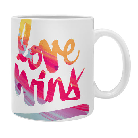 Kal Barteski LOVE WINS colour Coffee Mug