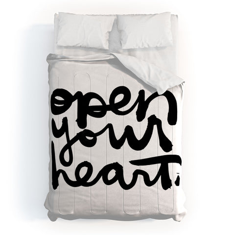Kal Barteski OPEN YOUR HEART Comforter