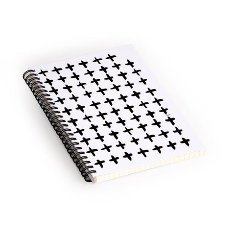 Kal Barteski PLUS white Spiral Notebook