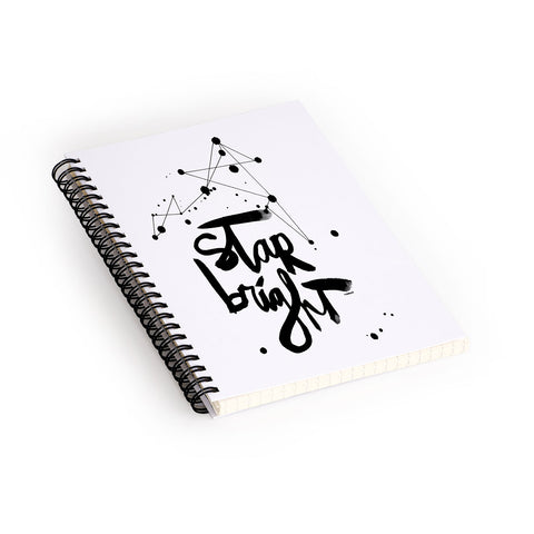 Kal Barteski Star Bright Spiral Notebook