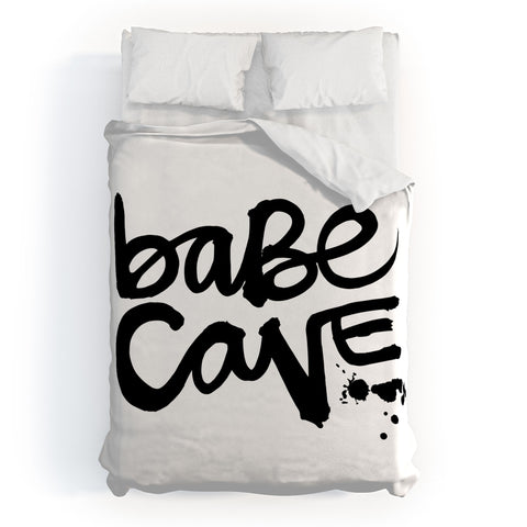 Kal Barteski The Babe Cave Duvet Cover