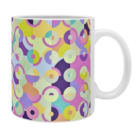 Kaleiope Studio Colorful Modern Circles Coffee Mug