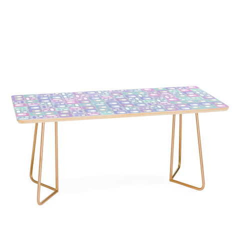Kaleiope Studio Colorful Modern Pattern Coffee Table