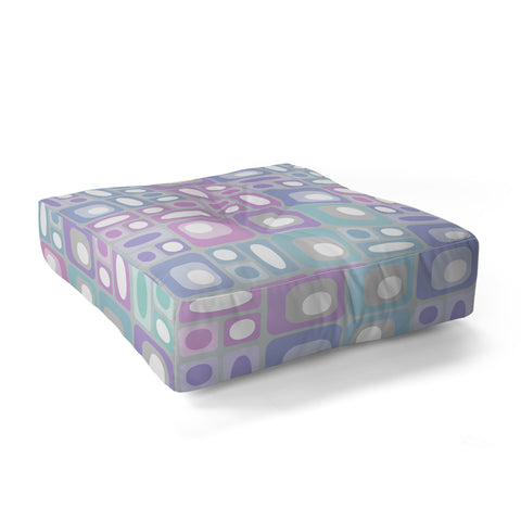Kaleiope Studio Colorful Modern Pattern Floor Pillow Square