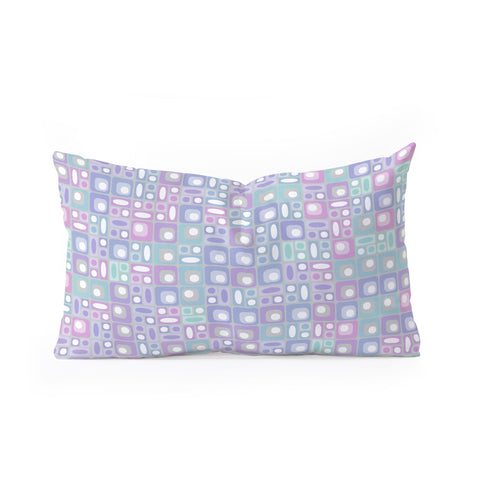 Kaleiope Studio Colorful Modern Pattern Oblong Throw Pillow