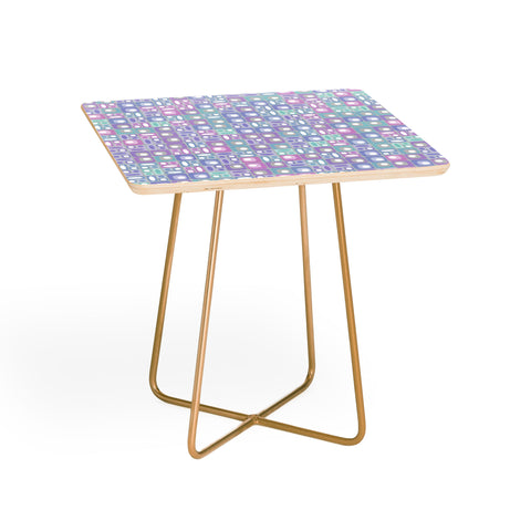 Kaleiope Studio Colorful Modern Pattern Side Table