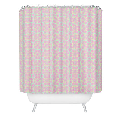 Kaleiope Studio Colorful Ornate Funky Pattern Shower Curtain
