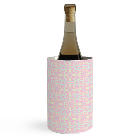 Kaleiope Studio Colorful Ornate Funky Pattern Wine Chiller