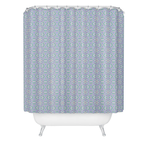 Kaleiope Studio Colorful Ornate Tiling Pattern Shower Curtain