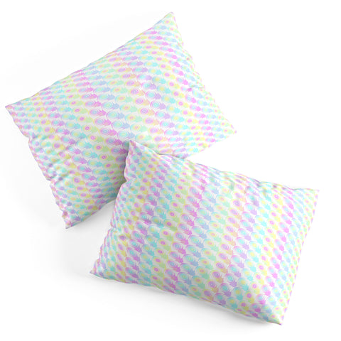 Kaleiope Studio Colorful Rainbow Bubbles Pillow Shams